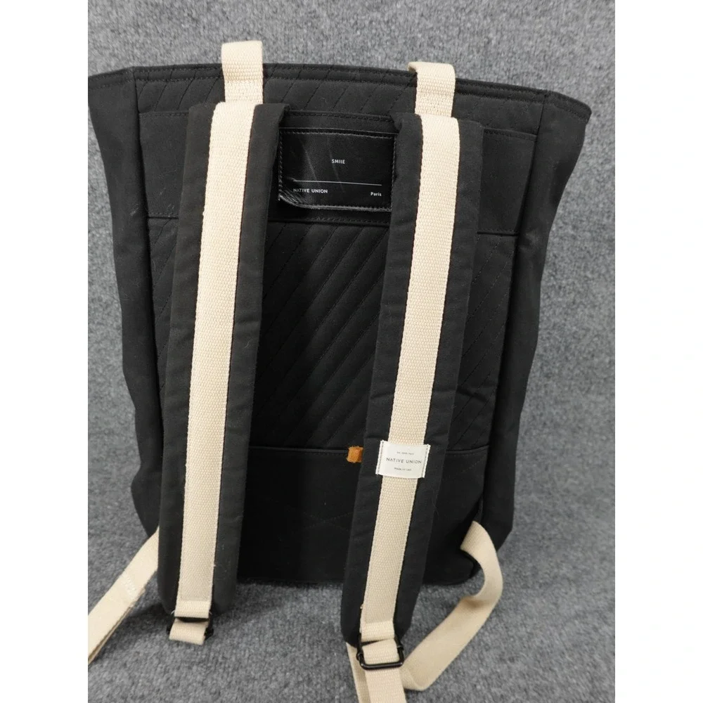 Native Union W.F.A Backpack Black Recycled Laptop Bag Commuter Unisex
